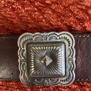 Brighton Leather Belt Adorned